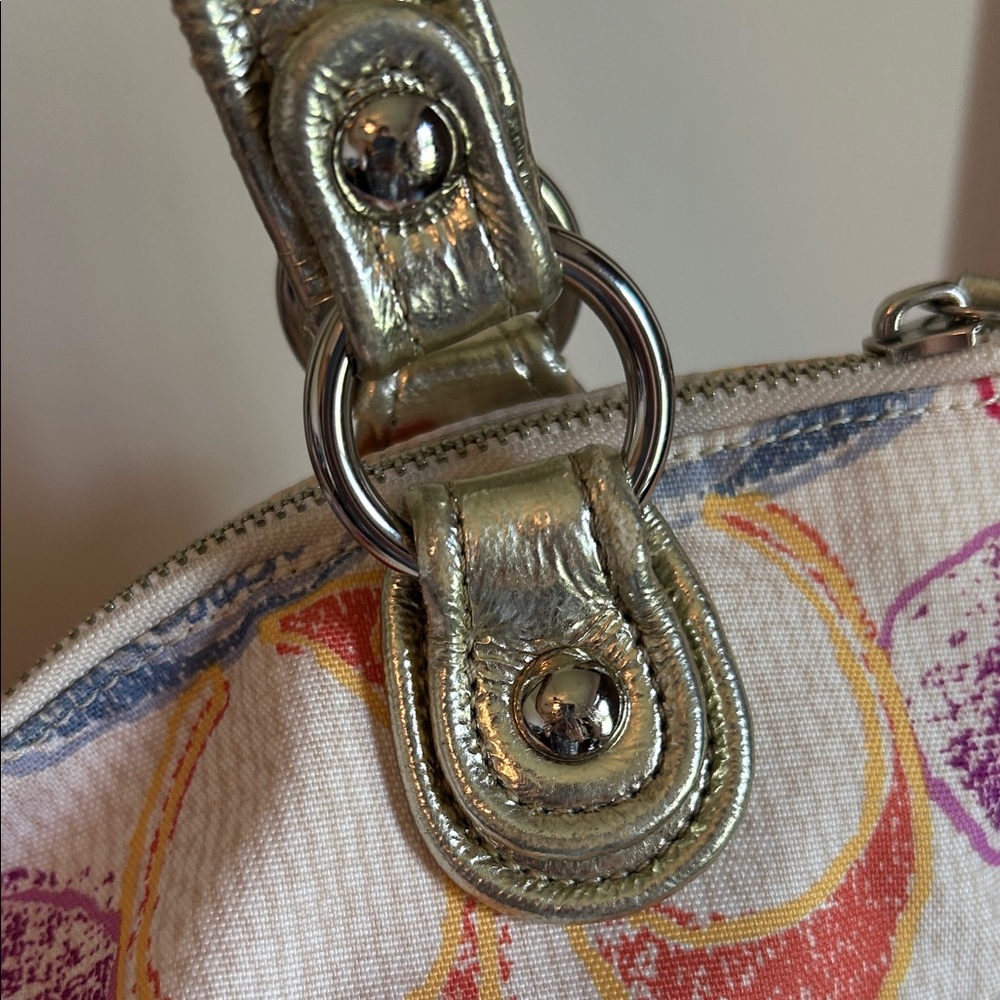 Coach Multicolor Signature Shoulder Bag - Picture 6 of 16